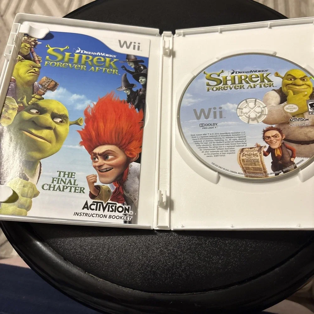 Shrek Forever After: The Final Chapter (Nintendo Wii, 2010) UNTESTED